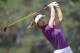 Michelle Wie watches her tee shot on the second hole during the second round of the U.S. Women's Open golf tournament in Pinehurst, N.C., Friday, June 20, 2014. (AP Photo/John Bazemore)