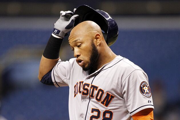Jon Singleton and Jason Castro Sitting for Series Finale vs. Rays