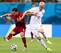 MANAUS, BRAZIL - JUNE 22: Joao Moutinho of Portugal and Michael Bradley of the United States compete for the ball during the 2014 FIFA World Cup Brazil Group G match between the United States and Portugal at Arena Amazonia on June 22, 2014 in Manaus, Brazil. (Photo by Kevin C. Cox/Getty Images)