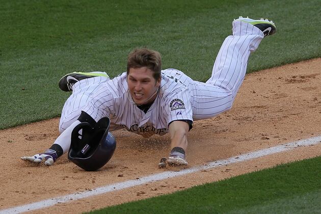 Brewers hand sloppy Rockies sixth consecutive loss