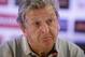 England national soccer team head coach Roy Hodgson pulls an expression as he speaks during a press conference after a squad training session that was closed to the media for the 2014 soccer World Cup at the Urca military base in Rio de Janeiro, Brazil, Sunday, June 22, 2014. Costa Rica's surprise 1-0 win over Italy on Friday meant that England made its most humiliating exit from a World Cup since 1958, following consecutive defeats by the Italians and then Uruguay in Group D. England play Costa Rica in their final Group D match on Tuesday. (AP Photo/Matt Dunham)