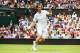 LONDON, ENGLAND - JUNE 23: Andy Murray of Great Britain plays a forehand during his Gentlemen's Singles first round match against David Goffin of Belgium on day one of the Wimbledon Lawn Tennis Championships at the All England Lawn Tennis and Croquet Club at Wimbledon on June 23, 2014 in London, England. (Photo by Matthew Stockman/Getty Images)