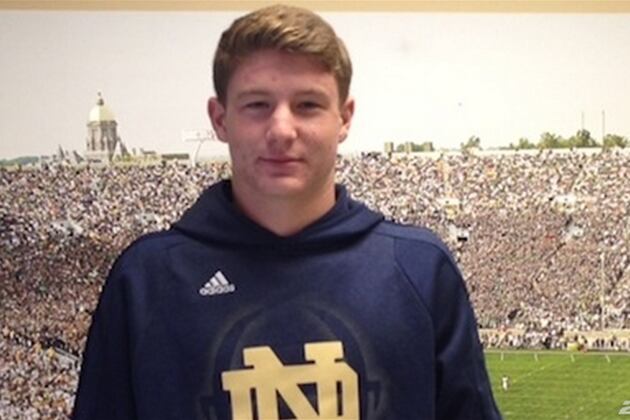 QB Loss Drops Notre Dame's Rank