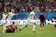 United States' Clint Dempsey (8) celebrates with teammate Michael Bradley after scoring his side's second goal during the group G World Cup soccer match between the United States and Portugal at the Arena da Amazonia in Manaus, Brazil, Sunday, June 22, 2014. (AP Photo/Julio Cortez)