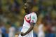 Costa Rica's Joel Campbell celebrates after the group D World Cup soccer match between Uruguay and Costa Rica at the Arena Castelao in Fortaleza, Brazil, Saturday, June 14, 2014. Costa Rica won the match 3-1. (AP Photo/Bernat Armangue)