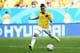 BRASILIA, BRAZIL - JUNE 19: Juan Fernando Quintero of Colombia scores his team's second goal during the 2014 FIFA World Cup Brazil Group C match between Colombia and Cote D'Ivoire at Estadio Nacional on June 19, 2014 in Brasilia, Brazil. (Photo by Elsa/Getty Images)