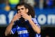 LONDON, ENGLAND - MARCH 22: Oscar of Chelsea celebrates scoring their fourth goal during the Barclays Premier League match between Chelsea and Arsenal at Stamford Bridge on March 22, 2014 in London, England. (Photo by Richard Heathcote/Getty Images)