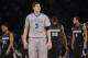 Creighton's Doug McDermott (3) reacts during the second half of an NCAA college basketball game against Providence in the finals of the Big East Conference tournament Saturday, March 15, 2014, at Madison Square Garden in New York. Providence won the game 65-58. (AP Photo/Frank Franklin II)