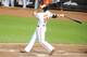 BALTIMORE, MD - JUNE 23: Chris Davis #19 of the Baltimore Orioles hits a walk-off three run home run in the ninth inning during a baseball game against the Chicago White Sox on June 23, 2014 at Oriole Park at Camden Yards in Baltimore, Maryland. The Orioles won 6-4. (Photo by Mitchell Layton/Getty Images)