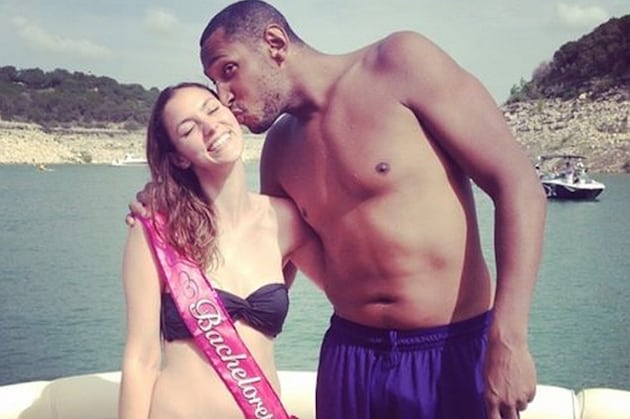 Spurs' Boris Diaw Swims Across a Lake to Crash a Bachelorette Party