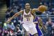 Mar 27, 2014; Milwaukee, WI, USA; Milwaukee Bucks center John Henson (31) grabs the loose ball during the second quarter against the Los Angeles Lakers at BMO Harris Bradley Center. Mandatory Credit: Jeff Hanisch-USA TODAY Sports