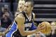 Orlando Magic guard Arron Afflalo plays the second half of an NBA basketball game against the Memphis Grizzlies in Memphis, Tenn., Monday, Dec. 9, 2013. The Grizzlies defeated the Magic 94-85. (AP Photo/Danny Johnston)