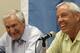 Though Dean Smith (left) hasn't coached since 1997, he continues to influence many of today's top coaches, including current North Carolina coach Roy Williams.