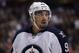ANAHEIM, CA - JANUARY 21: Evander Kane #9 of the Winnipeg Jets looks on against the Anaheim Ducks at Honda Center on January 21, 2014 in Anaheim, California. (Photo by Jeff Gross/Getty Images)