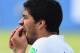 NATAL, BRAZIL - JUNE 24: Luis Suarez of Uruguay reacts during the 2014 FIFA World Cup Brazil Group D match between Italy and Uruguay at Estadio das Dunas on June 24, 2014 in Natal, Brazil. (Photo by Matthias Hangst/Getty Images)