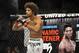 Jan 25, 2014; Chicago, IL, USA; Alex Caceres (red gloves) fights Sergio Pettis (blue gloves) during UFC on FOX 10 at the United Center. Mandatory Credit: David Banks-USA TODAY Sports