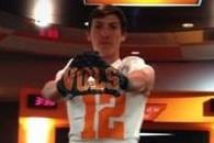 Kicker Tommy Townsend Fifth UT Vols Commitment in Three Days
