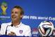 United States' head coach Jurgen Klinsmann attends a press conference before a training session in Recife, Brazil, Wednesday, June 25, 2014. The U.S. will play Germany in group G of the 2014 soccer World Cup on June 26. (AP Photo/Julio Cortez)