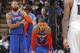 SACRAMENTO, CA - MARCH 26: Tyson Chandler #6 and Carmelo Anthony #7 of the New York Knicks in a game against the Sacramento Kings on March 26, 2014 at Sleep Train Arena in Sacramento, California. NOTE TO USER: User expressly acknowledges and agrees that, by downloading and or using this photograph, User is consenting to the terms and conditions of the Getty Images Agreement. Mandatory Copyright Notice: Copyright 2014 NBAE (Photo by Rocky Widner/NBAE via Getty Images)