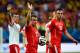 MANAUS, BRAZIL - JUNE 25: Xherdan Shaqiri of Switzerland acknowledges the fans after a 3-0 victory over Honduras in the 2014 FIFA World Cup Brazil Group E match between Honduras and Switzerland at Arena Amazonia on June 25, 2014 in Manaus, Brazil. (Photo by Stu Forster/Getty Images)