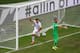 MANAUS, BRAZIL - JUNE 22: Clint Dempsey of the United States celebrates scoring his team's second goal past Beto of Portugal during the 2014 FIFA World Cup Brazil Group G match between the United States and Portugal at Arena Amazonia on June 22, 2014 in Manaus, Brazil. (Photo by Elsa/Getty Images)