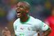 PORTO ALEGRE, BRAZIL - JUNE 22: Yacine Brahimi of Algeria celebrates scoring his team's fourth goal during the 2014 FIFA World Cup Brazil Group H match between South Korea and Algeria at Estadio Beira-Rio on June 22, 2014 in Porto Alegre, Brazil. (Photo by Jeff Gross/Getty Images)
