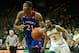 WACO, TX - FEBRUARY 04: Joel Embiid #21 of the Kansas Jayhawks drives to the basket against the Baylor Bears on February 4, 2014 at the Ferrell Center in Waco, Texas. (Photo by Cooper Neill/Getty Images)