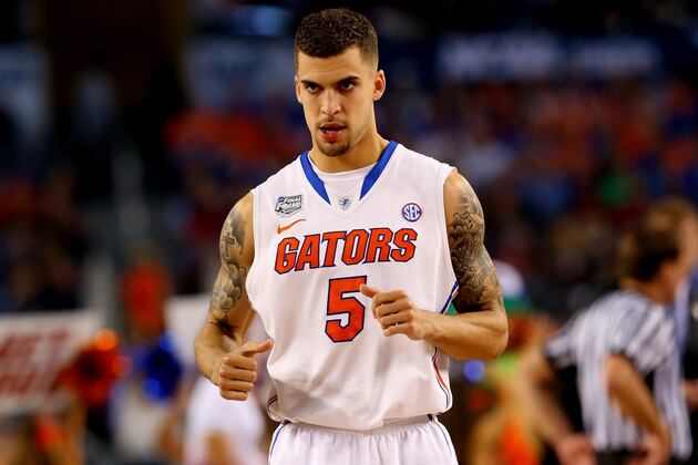 Former Gator Scottie Wilbekin Works out for the Orlando Magic