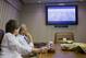 President Barack Obama and White House Senior Adviser Valerie Jarrett watch the World Cup soccer match between US and Germany aboard Air Force One enroute to Minnesota, Thursday, June 26, 2014. (AP Photo/Pablo Martinez Monsivais)