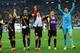 SAO PAULO, BRAZIL - JUNE 26: Belgium players acknowledge the fans after defeating South Korea in the 2014 FIFA World Cup Brazil Group H match between South Korea and Belgium at Arena de Sao Paulo on June 26, 2014 in Sao Paulo, Brazil. (Photo by Stu Forster/Getty Images)