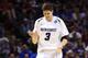 SAN ANTONIO, TX - MARCH 21: Doug McDermott #3 of the Creighton Bluejays reacts after a play in the second half against the Louisiana Lafayette Ragin Cajuns during the second round of the 2014 NCAA Men's Basketball Tournament at AT&T Center on March 21, 2014 in San Antonio, Texas. (Photo by Ronald Martinez/Getty Images)