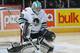 LONDON, ON - FEBRUARY 9: Alex Nedeljkovic #39 of the Plymouth Whalers stops a shot against the London Knights during an OHL game at the Budweiser Gardens on February 9, 2014 in London, Ontario, Canada. The Knights defeated the Whalers 5-4. (Photo by Claus Andersen/Getty Images)
