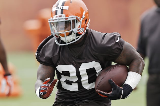 Terrance West on Johnny Manziel Questions: 'It's a Distraction'