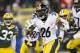 Second-year Steelers running back Le'Veon Bell should eclipse 1,000 rushing yards this season.