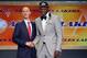 Jun 26, 2014; Brooklyn, NY, USA; Julius Randle (Kentucky) shakes hands with NBA commissioner Adam Silver after being selected as the number seven overall pick to the Los Angeles Lakers in the 2014 NBA Draft at the Barclays Center. Mandatory Credit: Brad Penner-USA TODAY Sports
