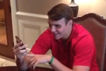 Watch: OL Hardin Calls Richt to Commit to UGA