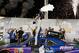 SPARTA, KY - JUNE 27: Kevin Harvick, driver of the #5 Kroger/P&G Chevrolet, celebrates in Victory Lane after winning the NASCAR Nationwide Series John R. Elliott HERO Campaign 300 at Kentucky Speedway on June 27, 2014 in Sparta, Kentucky. (Photo by Todd Warshaw/Getty Images)