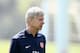 ST ALBANS, ENGLAND - MAY 14: Arsene Wenger of Arsenal looks on during a training session ahead of the FA Cup Final match between Arsenal and Hull City at London Colney on May 14, 2014 in St Albans, England. (Photo by Clive Mason/Getty Images)