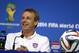 United States' head coach Jurgen Klinsmann attends a press conference before a training session in Recife, Brazil, Wednesday, June 25, 2014. The U.S. will play Germany in group G of the 2014 soccer World Cup on June 26. (AP Photo/Julio Cortez)