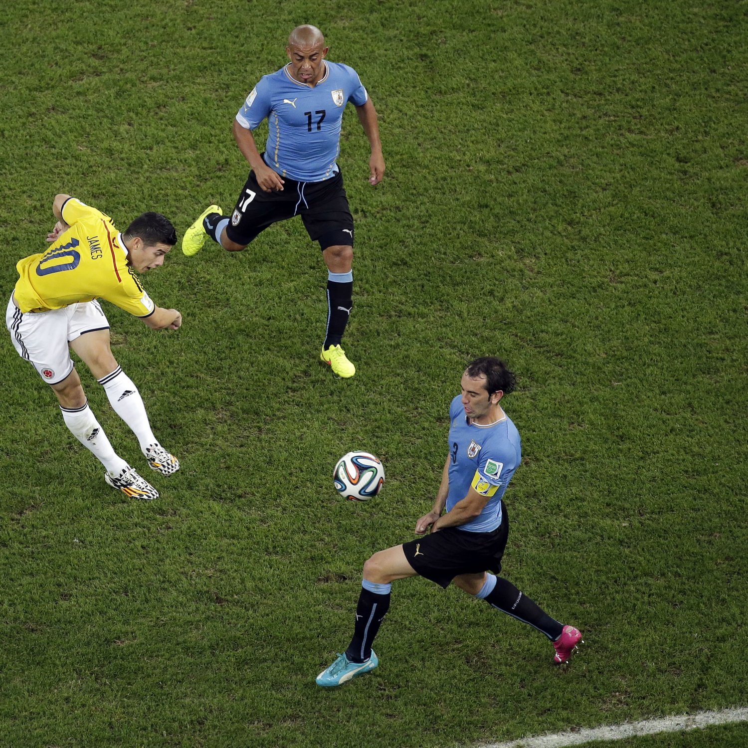 Colombia vs. Uruguay: Goals and Highlights for World Cup ...