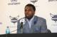 CHARLOTTE, NC - JUNE 27: Charlotte Hornets announce their new draft picks P.J. Hairston to the media at Time Warner Cable Arena on June 27, 2014 in Charlotte, North Carolina. NOTE TO USER: User expressly acknowledges and agrees that, by downloading and or using this photograph, User is consenting to the terms and conditions of the Getty Images License Agreement. Mandatory Copyright Notice: Copyright 2014 NBAE (Photo by Kent Smith/NBAE via Getty Images)