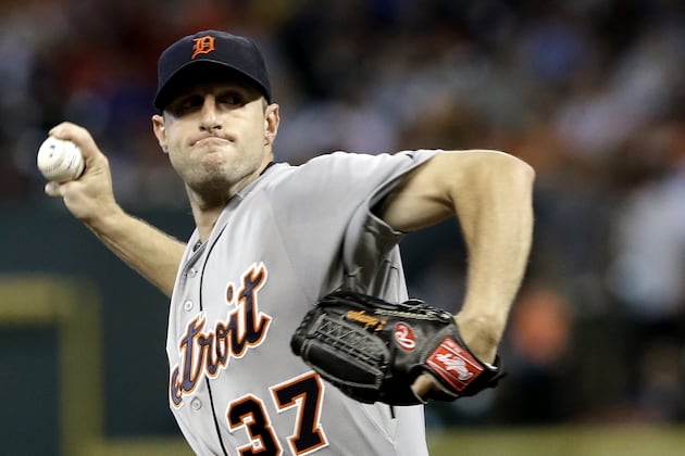 Tigers' Scherzer K's Season-High 13 in Win