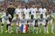 The French team line up for a group photo prior to the group E World Cup soccer match between Ecuador and France at the Maracana stadium in Rio de Janeiro, Brazil, Wednesday, June 25, 2014. First row, left to right : Moussa Sissoko, Lucas Digne, Antoine Griezmann, Bacary Sagna , Blaise Matuidi and Clement Grenier. 2nd row : goalkeeper Hugo Lloris, Laurent Koscielny, Mamadou Sakho, Karim Benzema and Paul Pogba. (AP Photo/David Vincent)