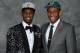 BROOKLYN, NY - JUNE 26: Andrew Wiggins and Jabari Parker, the first and second pick overall by the Cleveland Cavaliers and Milwaukee Bucks, pose for a portrait during the 2014 NBA Draft at the Barclays Center on June 26, 2014 in the Brooklyn borough of New York City. NOTE TO USER: User expressly acknowledges and agrees that, by downloading and/or using this photograph, user is consenting to the terms and conditions of the Getty Images License Agreement. Mandatory Copyright Notice: Copyright 2014 NBAE (Photo by Jennifer Pottheiser/NBAE via Getty Images)