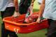 FORTALEZA, BRAZIL - JUNE 29: Hector Moreno of Mexico is stretchered off the field during the 2014 FIFA World Cup Brazil Round of 16 match between Netherlands and Mexico at Castelao on June 29, 2014 in Fortaleza, Brazil. (Photo by Robert Cianflone/Getty Images)