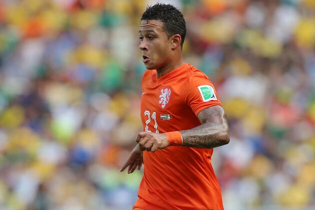 Depay Knows Man Utd., Manchester City and Tottenham Are Interested