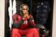 SAN ANTONIO, TX - JUNE 15: LeBron James #6 of the Miami Heat in the locker room before Game Five of the 2014 NBA Finals against the San Antonio Spurs at AT&T Center on June 15, 2014 in San Antonio, Texas. NOTE TO USER: User expressly acknowledges and agrees that, by downloading and/or using this photograph, user is consenting to the terms and conditions of the Getty Images License Agreement. Mandatory Copyright Notice: Copyright 2014 NBAE (Photo by Nathaniel S. Butler/NBAE via Getty Images)