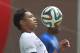 Ecuador's Jefferson Montero trains in Quito, Ecuador, Tuesday, May 27, 2014. Ecuador will play two friendly games against Mexico and England prior to its participation in the World Cup in Brazil. (AP Photo/Dolores Ochoa)