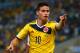 RIO DE JANEIRO, BRAZIL - JUNE 28: James Rodriguez of Colombia celebrates scoring his team's second goal and his second of the game during the 2014 FIFA World Cup Brazil round of 16 match between Colombia and Uruguay at Maracana on June 28, 2014 in Rio de Janeiro, Brazil. (Photo by Clive Rose/Getty Images)