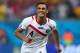 RECIFE, BRAZIL - JUNE 29: Michael Umana of Costa Rica celebrates after scoring his penalty kick and defeating Greece during the 2014 FIFA World Cup Brazil Round of 16 match between Costa Rica and Greece at Arena Pernambuco on June 29, 2014 in Recife, Brazil. (Photo by Paul Gilham/Getty Images)